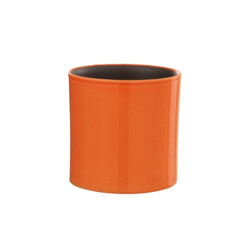 Zucca Decorativa In Ceramica Arancione, Verde Assortita H7 5 10 11cm 3pz It 19529 - 5