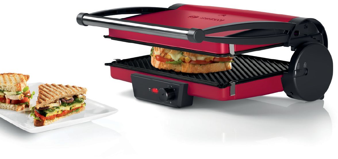Elektryczny Grill Bosch TCG4104 Moc 2000W Powłoka Nieprzywierająca - 2