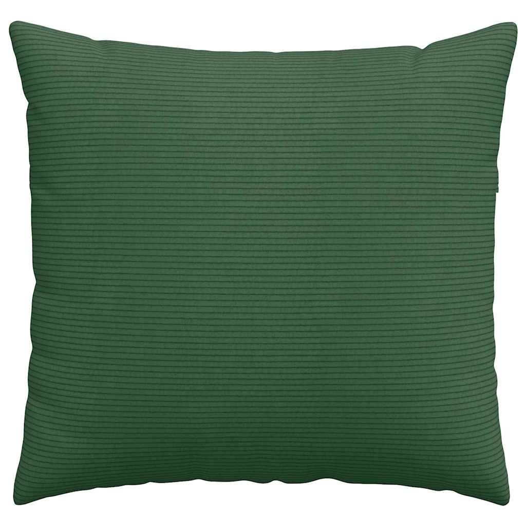 Coussins de canapé 2 pcs Vert foncé 50 x 50 cm vidaXL - 6
