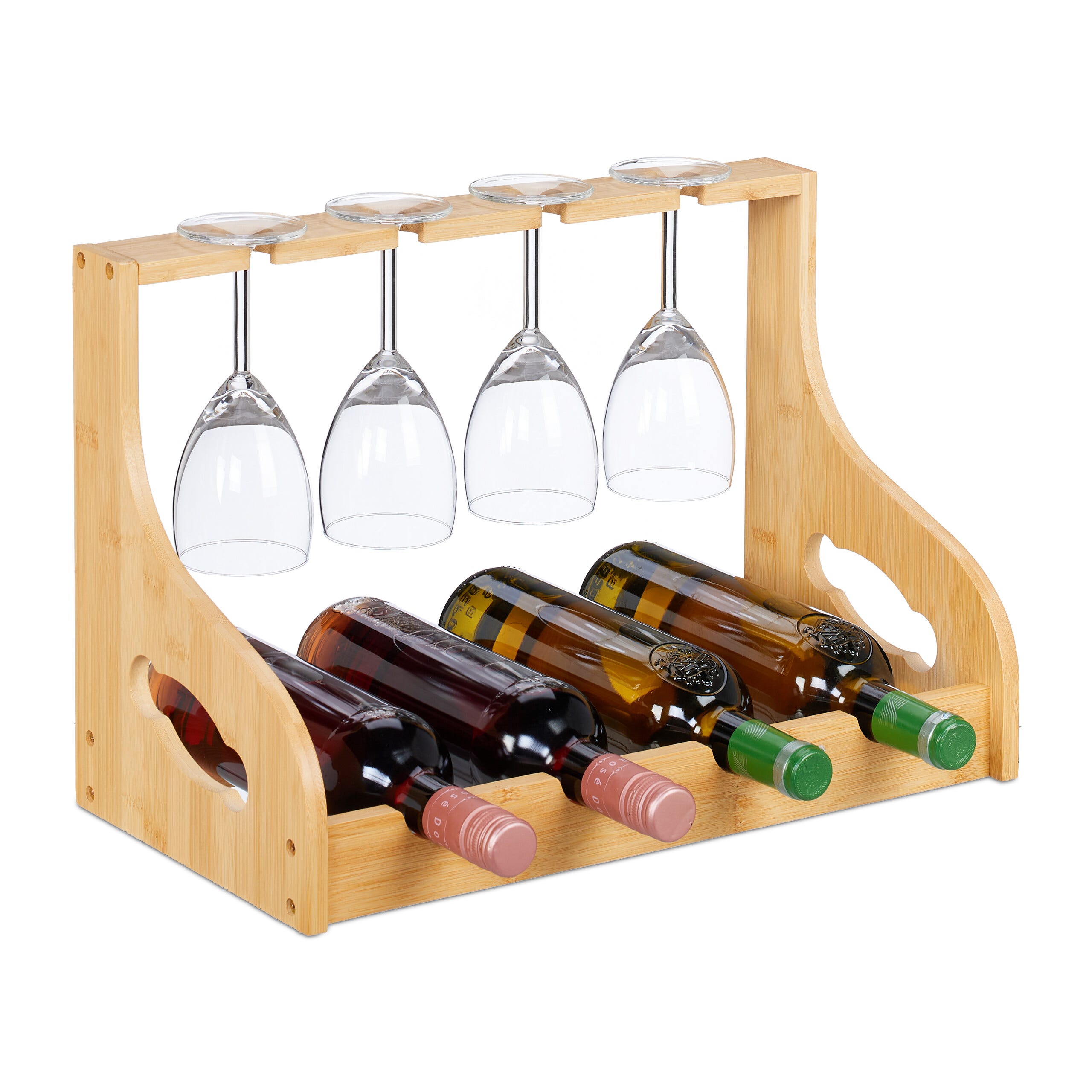 COSTWAY Casier à vin en bois, Porte-bouteilles de vin pour COSTWAY Casier à vin en bois, Porte-bouteilles de vin pour