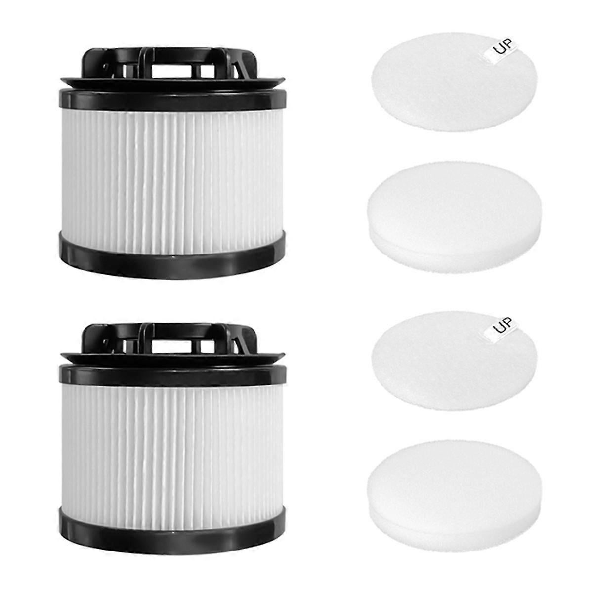 3 Filtri Di Ricambio Per Aspirapolvere Levoit A Batteria: 2 Filtri Principali + 1 Prefiltro - 2