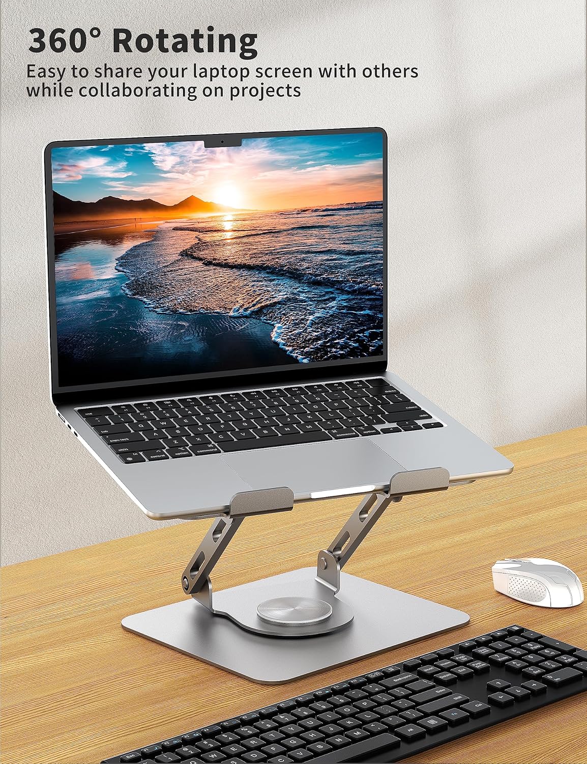 JUKEET Supporto PC Portatile, Porta Tablet di Ventilato Raffreddaento