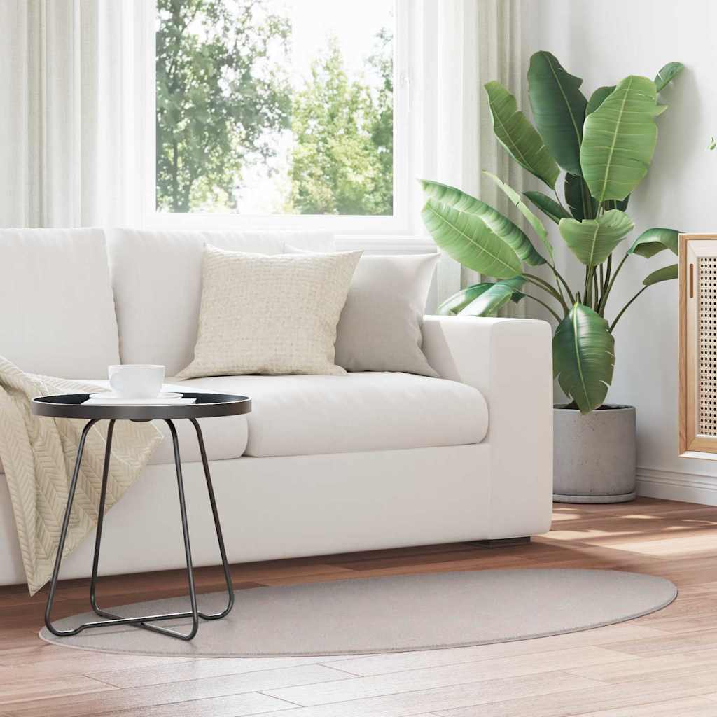 Dywany pokojowe HUARTE piaskowy 80 x 150 cm Poliester vidaXL