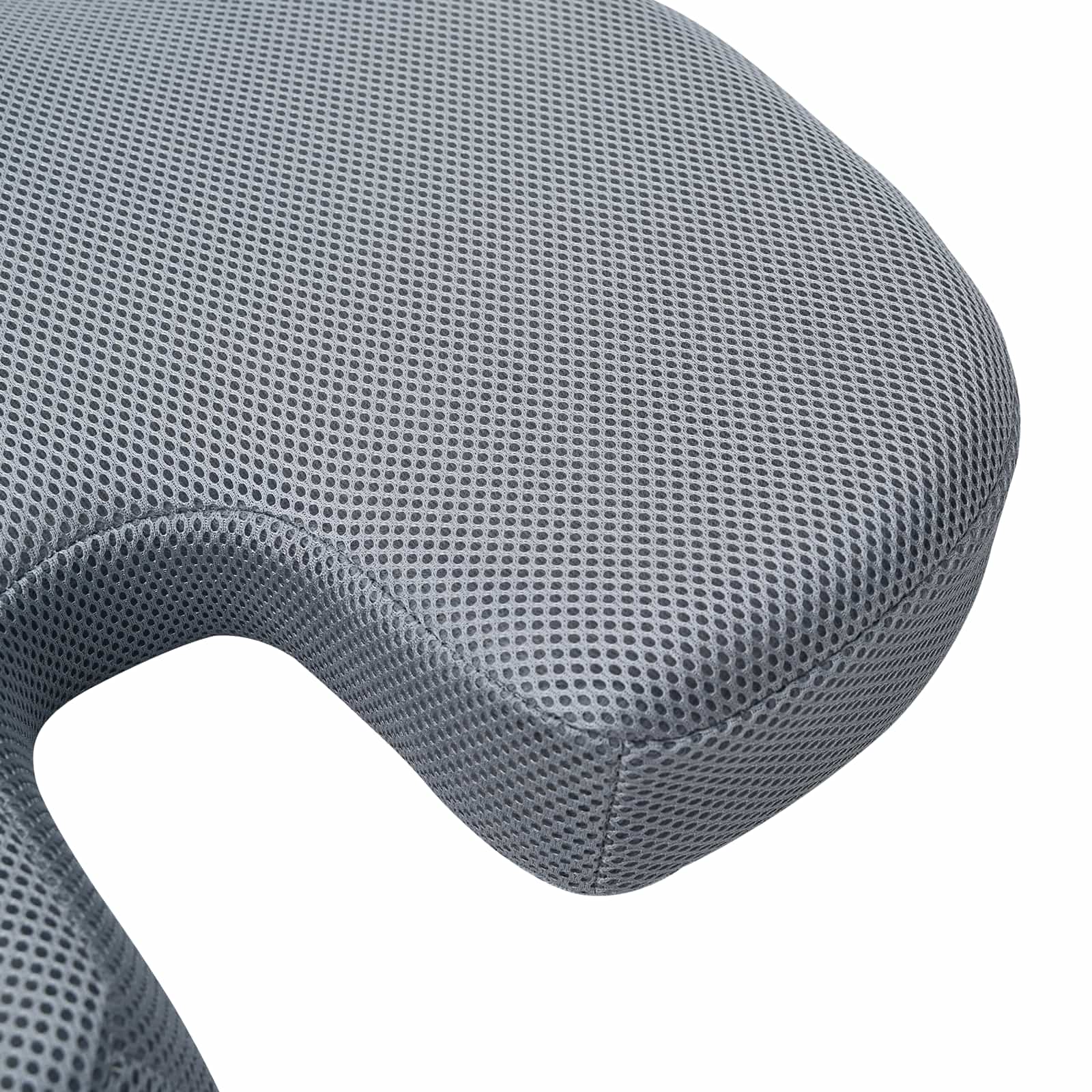 Almohada para el asiento Color sólido Gris 47 x 37 x 8 cm vidaXL - 8