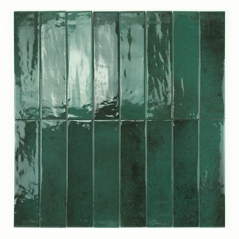 Carrelage Grès Cérame Sol/Mur Rio Turquoise | 6x25 cm - 2