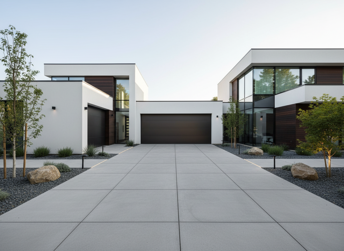 Dalle en Béton pour Jardin et Extérieurs 60x60 cm Unité / 60x60x4 cm. / Blanc - 4