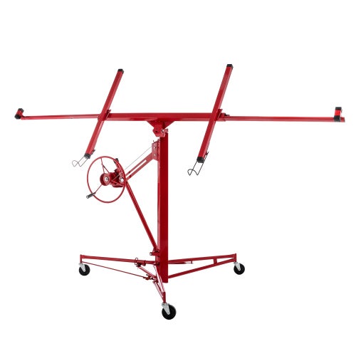 Élévateur à plaques de plâtre pour plaques de plâtre et plafonds : charge max. 68 kg, hauteur de travail 140-350 cm - 4