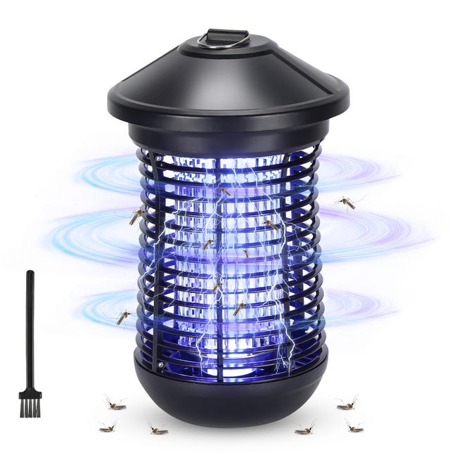Tue-moustiques UV Lampe Anti-moustiques électrique UV LED - Tueur D'insectes Intérieur/extérieur - 8W, 2 Ampoules Moustique Avis Tue-moustiques UV Lampe Anti-moustiques électrique UV LED - Tueur D'insectes Intérieur/extérieur - 8W, 2 Ampoules Moustique Avis