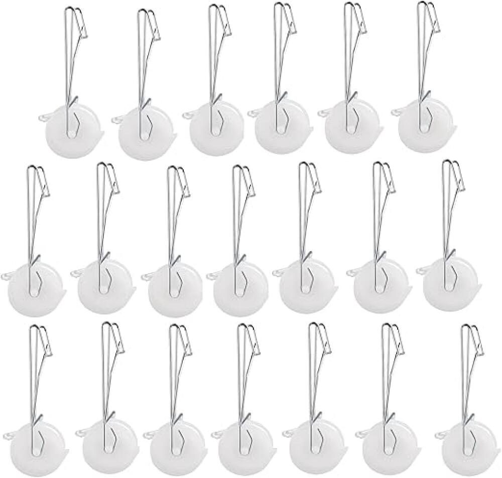 Lot De 20 Crochets à Tomates + Ficelle – Supports De Tuteurage Avec Clips – 10m De Corde – Pour Tomates, Concombres, Plantes Grim