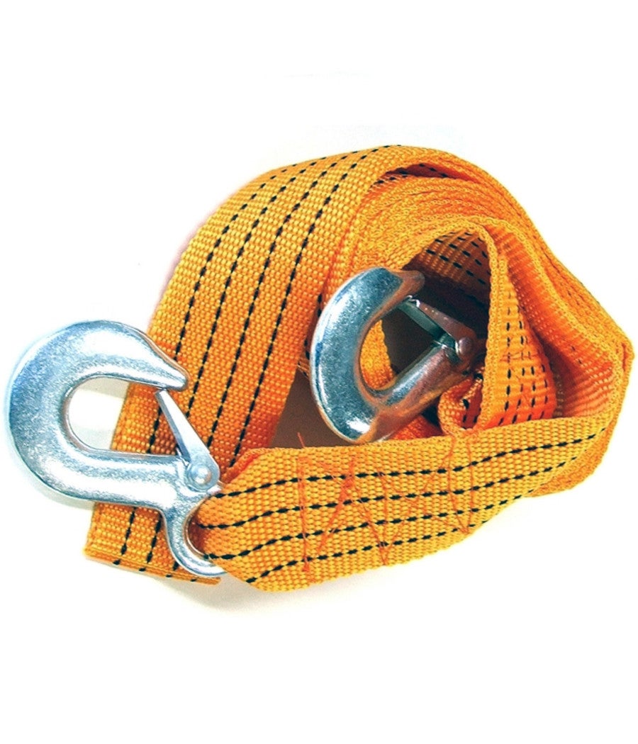 Cinghie Di Traino Da Corsa Per Auto - 2 Pezzi In Nylon Ad Alta Resistenza - Rosse Con Bulloni