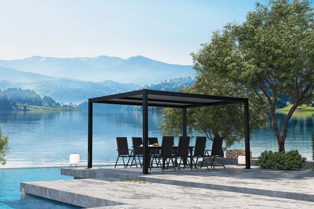 MILOS Pergola bioclimatica 3x4 m