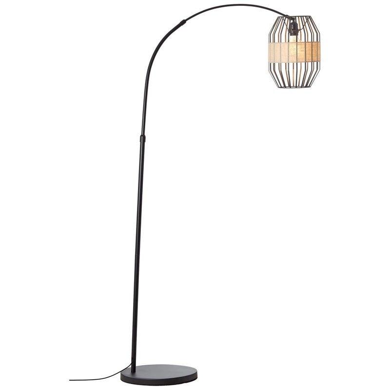BRILLIANT lampa Torbole zawieszenie 36cm wózek buk / mosiądz / biały | 1x A60, E27, 60W, nadaje się do standardowych żarówek (brak w zestawie) | Skala
