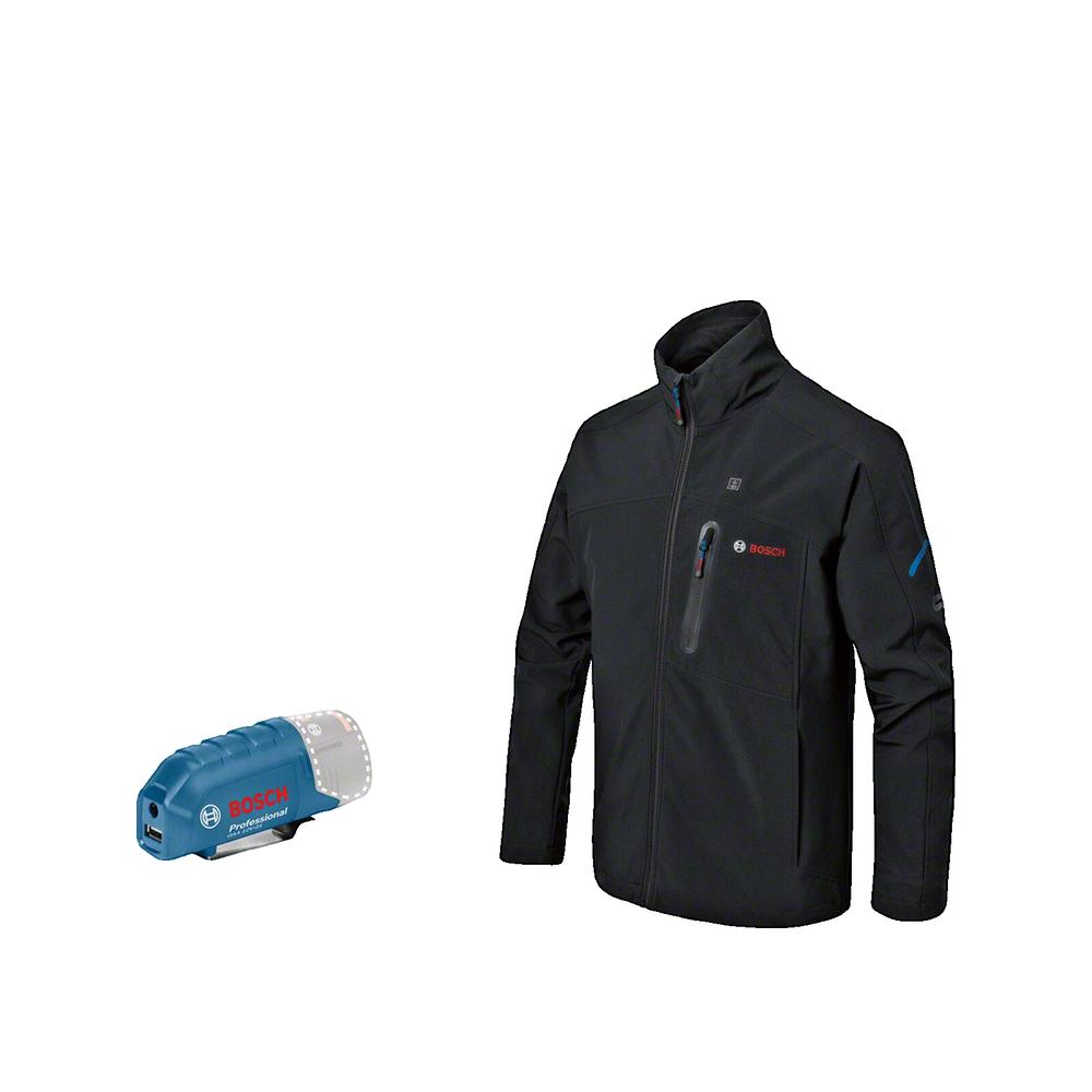 Ocieplana kurtka Bosch Professional tkanina softshell ogrzewanie 3 strefy
