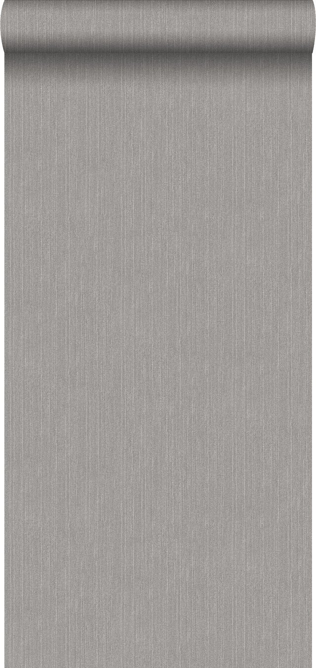 Papier peint denim gris taupe - 53 cm x 10.05 m - ESTAhome