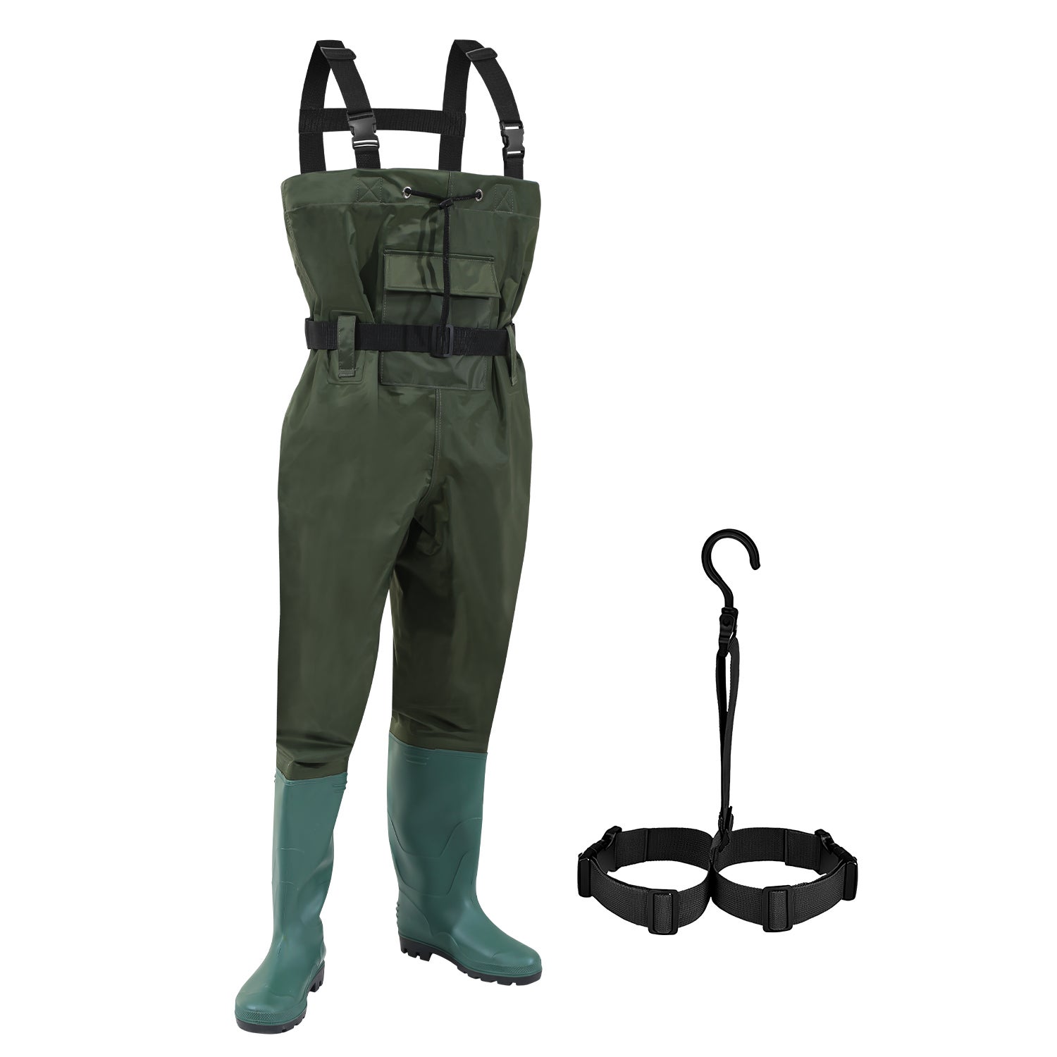Waders Imperméables Enfants Avec Bottes Intégrées – Idéal Pour La Pêche Et Activités Extérieures