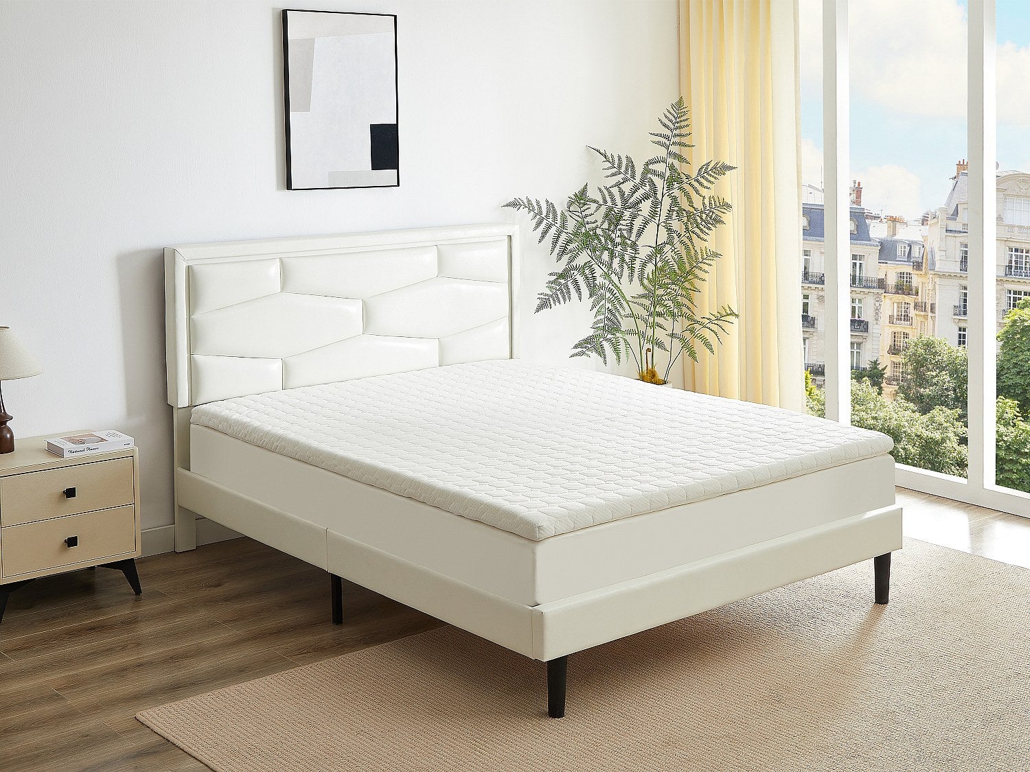 Nakładka z pamięcią kształtu grand luxe marki Ysmée– 160 ×&amp;nbsp;200 cm