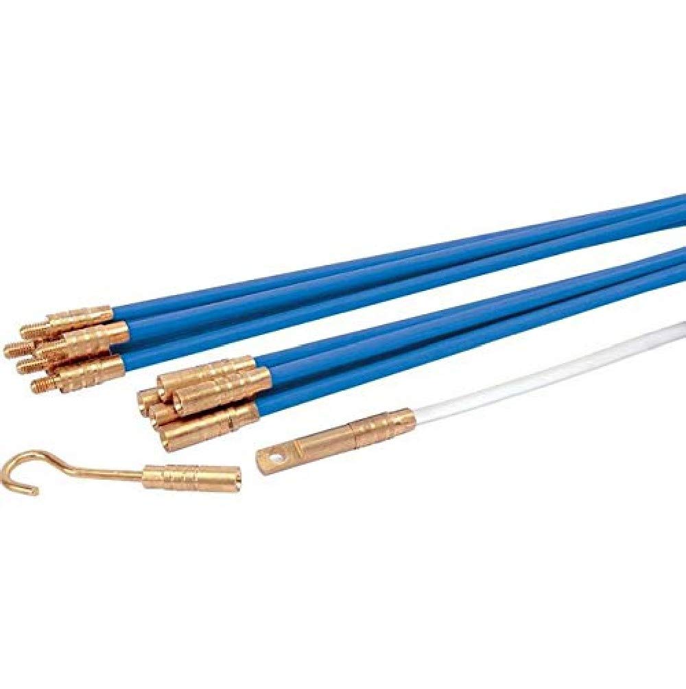 Novatool Set Di 10 Aste Per Piante (120 Cm) E 10 Clip Multifunzione - Connettori E Morsetti Riutilizzabili - 5