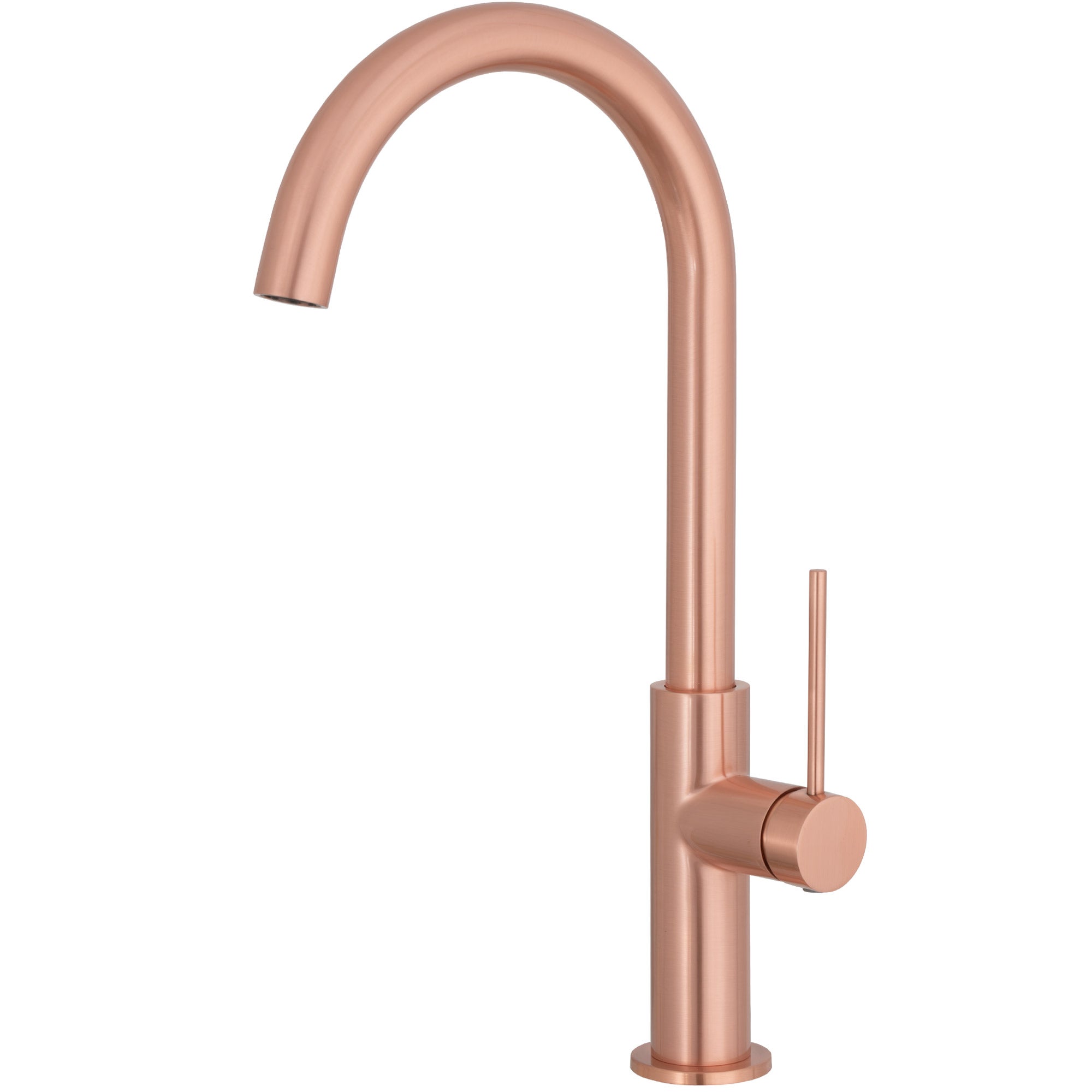 Valaz  Grifo De Cocina Monomando Cepillado – Serie Flumen Oro/Rosa , Leroy Merlin