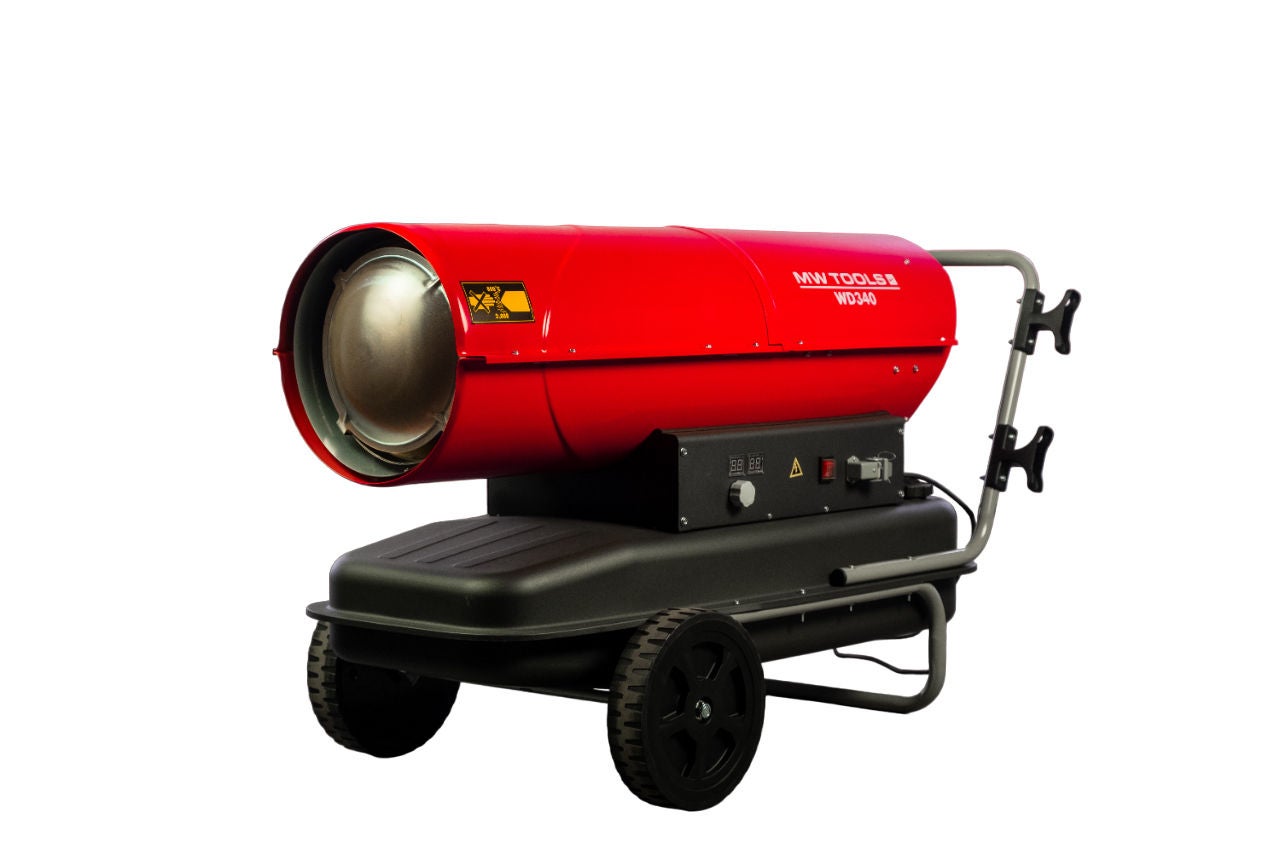 Canon à chaleur fioul 100 kW MW Tools WD340 - 2