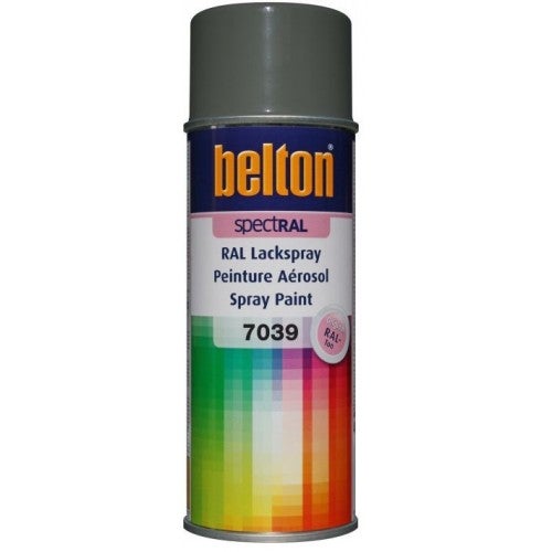 Bombe De Peinture Acrylique 2K RAL 7009 Grüngrau Mat Satiné - 400 Ml - Qualité Pro Made In Germany
