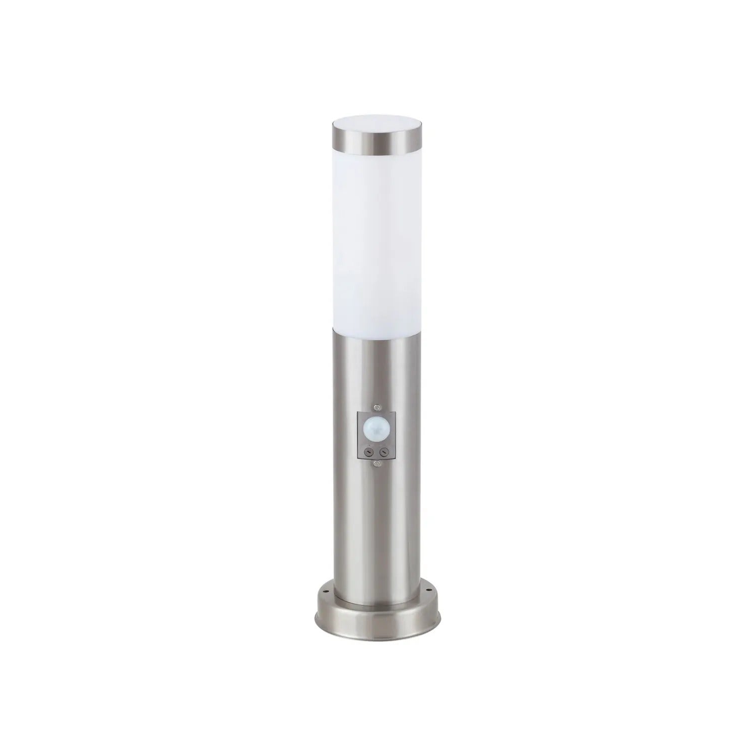 Lampa ogrodowa stojąca Inox Torch chrom satynowany 1xE27x25W IP44 wym: 45 x 7,6 x 7,6 cm metal Rabalux