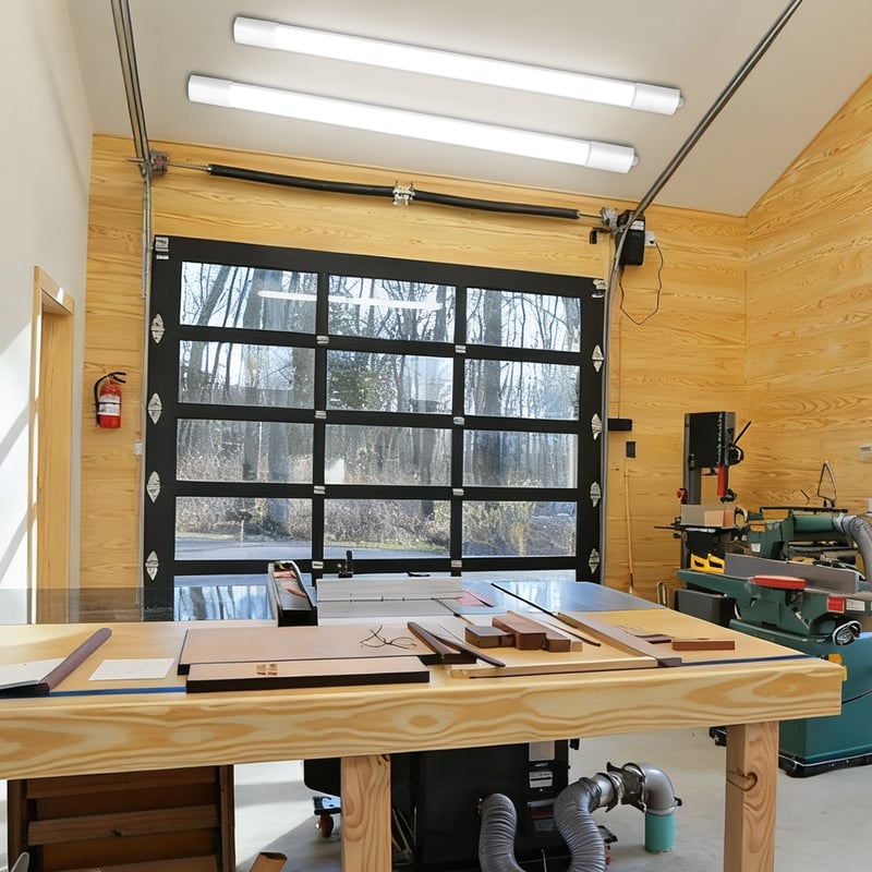 LOVHAUS 2x Rura LED Biuro 120CM, 36W 110LM/W 4000K, Oświetlenie Piwnic, Dla Biur, Korytarzy, Schodów, Garażu