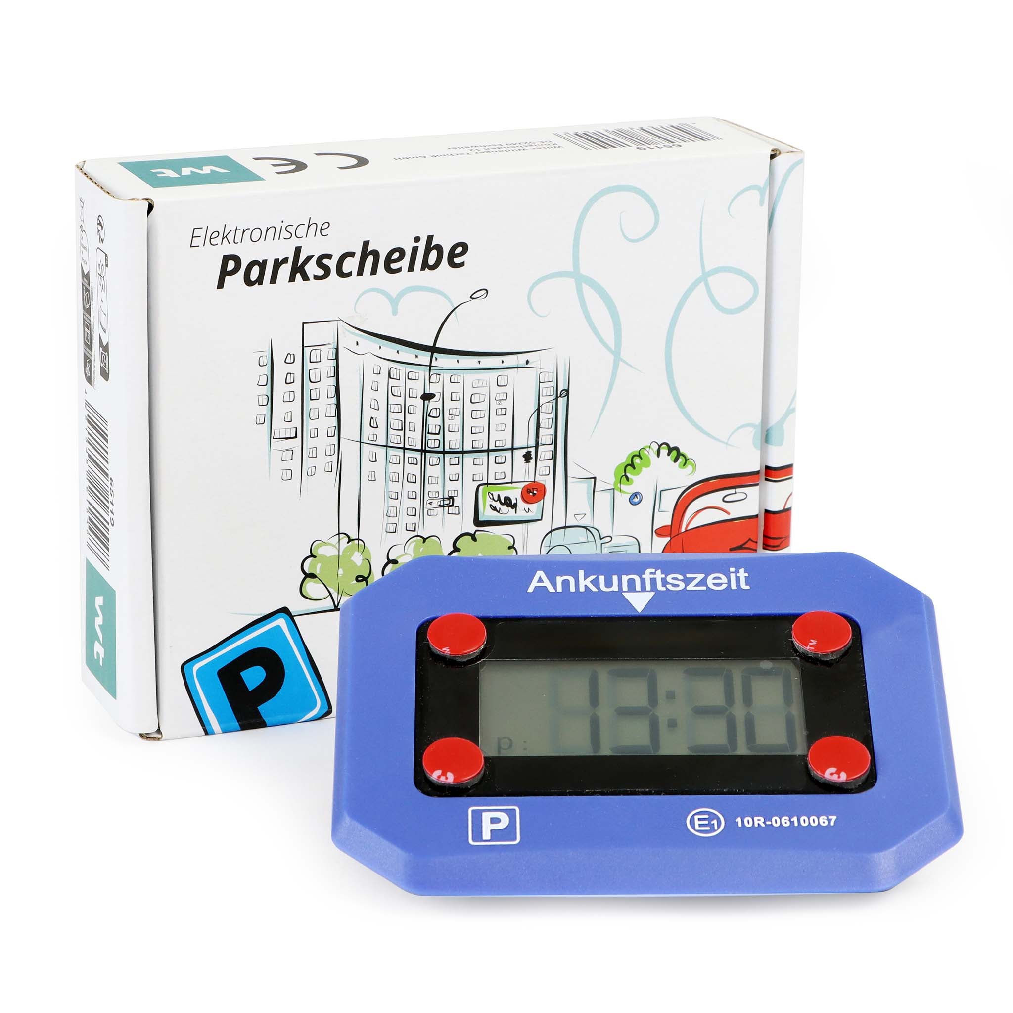 Technaxx Disco Orario Digitale TX-272 - Automatico Con Sensore Di Movimento E Licenza ECE - Foto 12