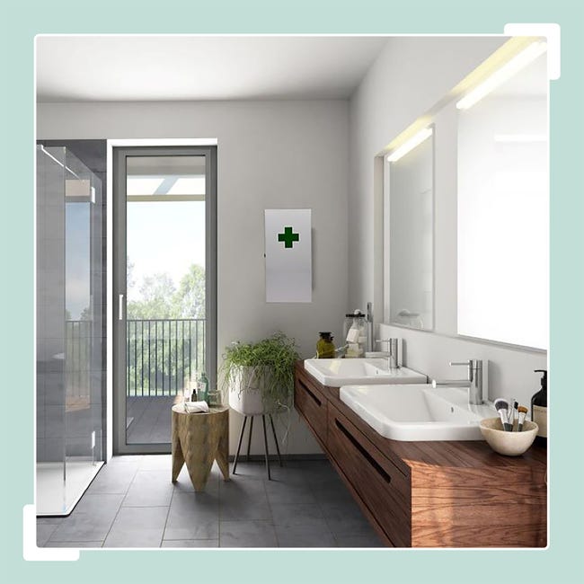 Armadio Dei Medicinali, 3 Scomparti, HxLxP: 42 X 21 X 15,5 Cm, Per Armadio Dei Medicinali, 3 Scomparti, HxLxP: 42 X 21 X 15,5 Cm, Per