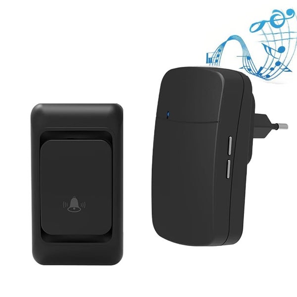 Sonnette Musicale Sans Fil Extérieure - Étanche, 38 Chansons, Volume ...