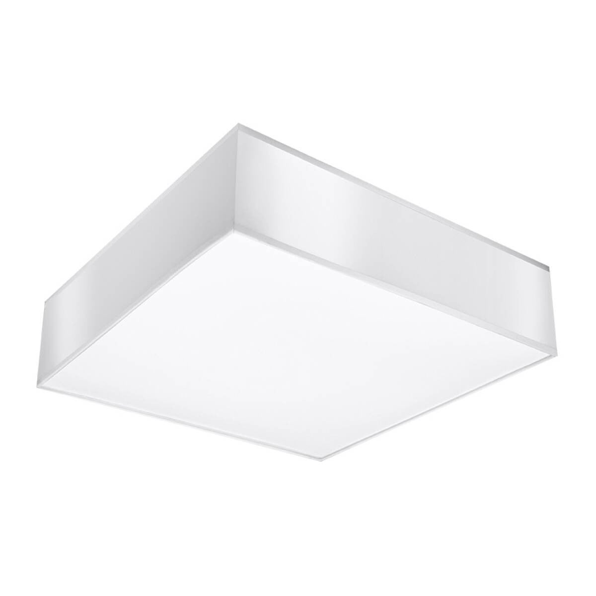 Plafon Horus kwadratowy biały 4xE27x15W wym: 11 x 55 cm IP20 tworzywo sztuczne Sollux Lighting