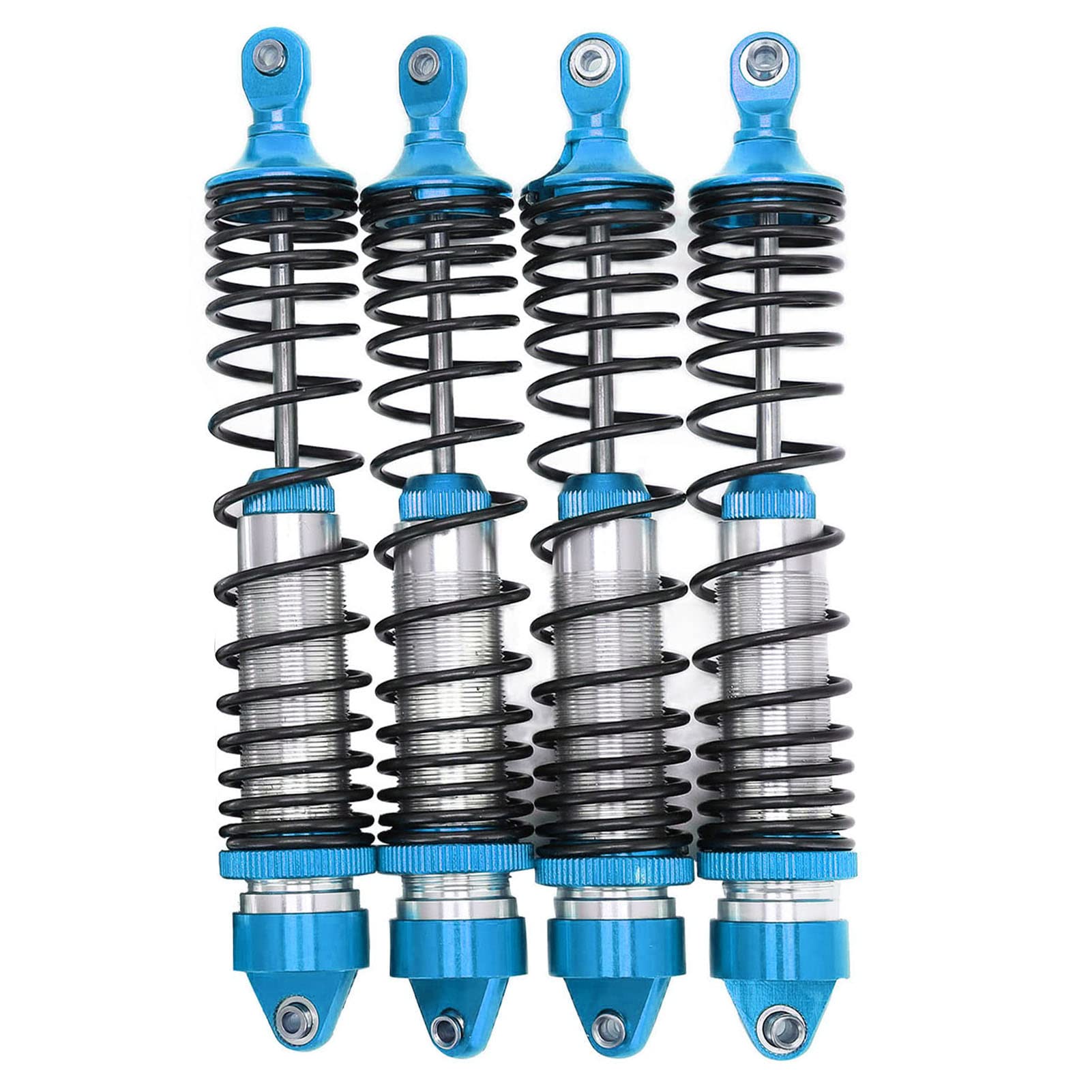 Set di ammortizzatori RC Ammortizzatore anteriore e posteriore in lega di alluminio per TRAXXAS UDR (blu) - 5