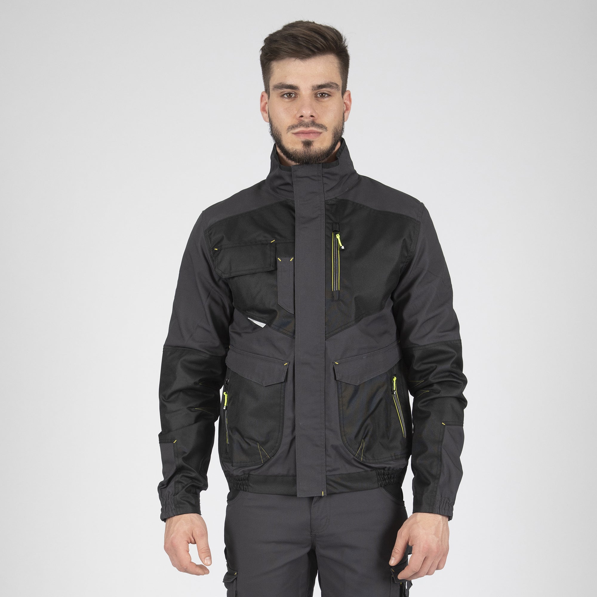 FOURNIER - BLOUSON DE TRAVAIL - 1201 Gris , Noir 4XL - 2