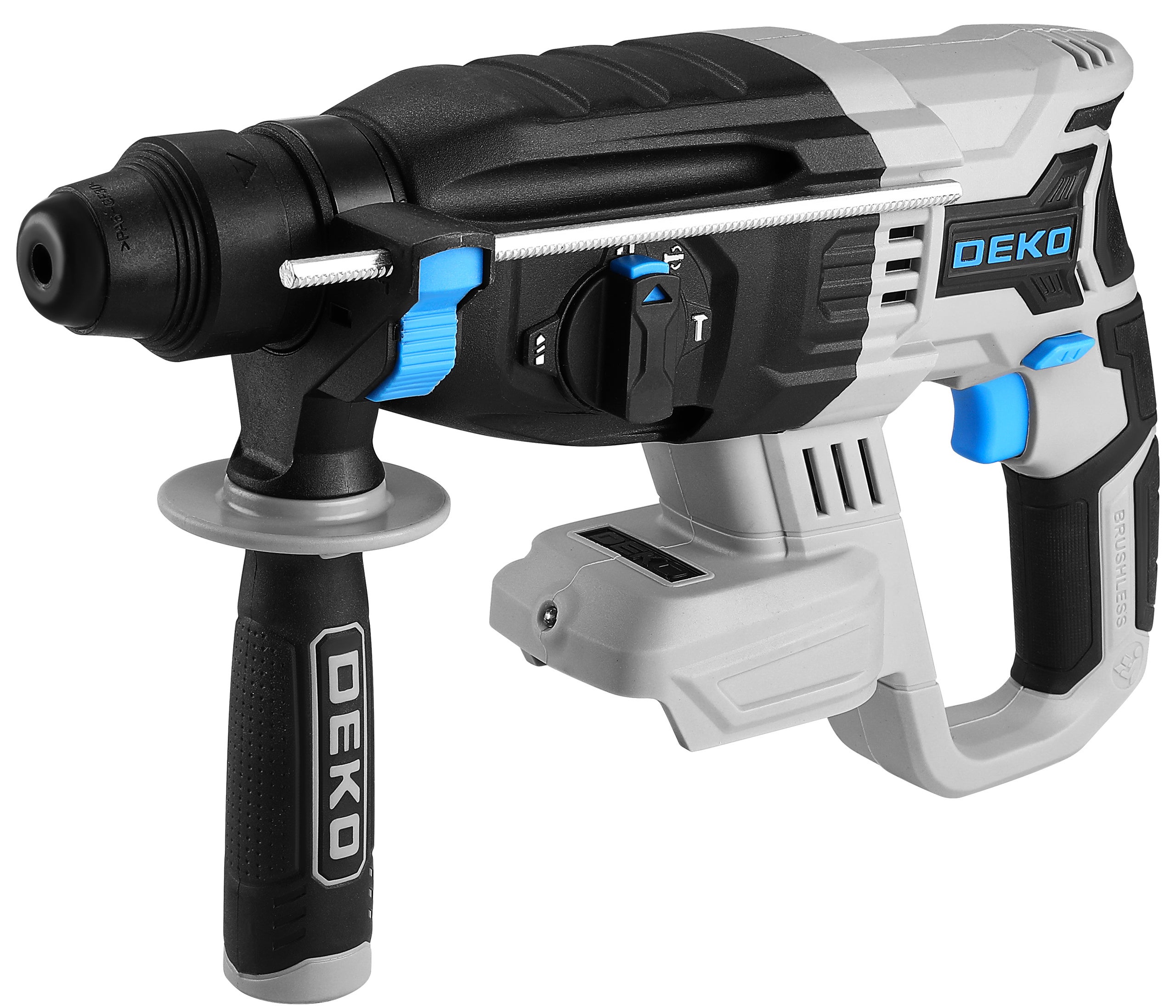 Młot udarowy akumulatorowy młotowiertarka DEKO DKBL20RH03-S1 SDS Plus 3 J 4 Ah 20 V - 5