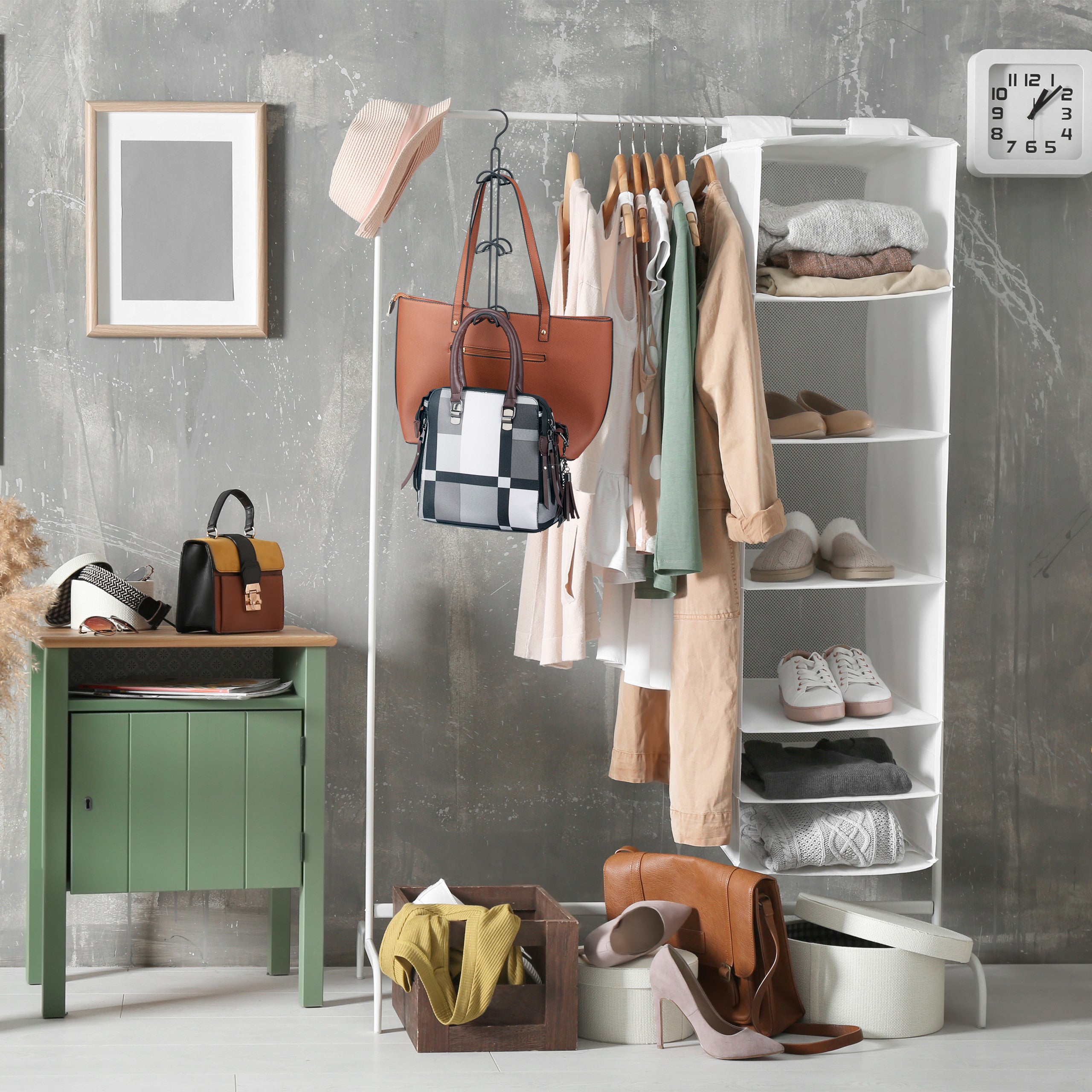 Ikea Porta Borse Da Armadio Fai Da Te Armadio Aperto Vemb Per