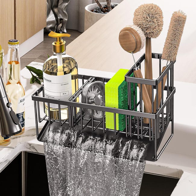 Porte Eponge Evier Cuisine Organisateur D vier En Acier Inoxydable porte-eponge-evier-cuisine-organisateur-d-vier-en-acier-inoxydable