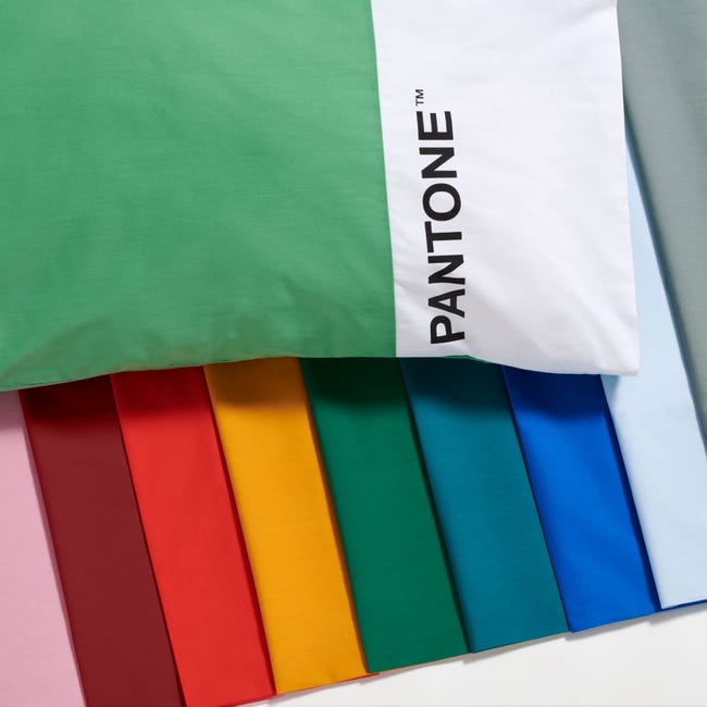 Set Lenzuola Matrimoniali Sweet Home Pantone™ - Cotone 200 Fili, 240x280 Cm + Federe 50x80 + Lenzuolo Con Angoli 180x200 - Foto 8