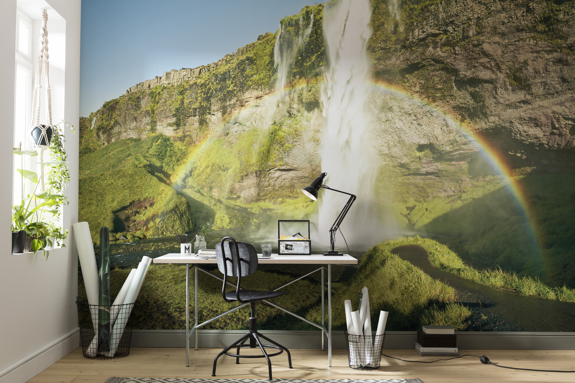 Papel pintado no tejido panorámico de komar - stefan hefele power of iceland - talla: 450 x 280 cm