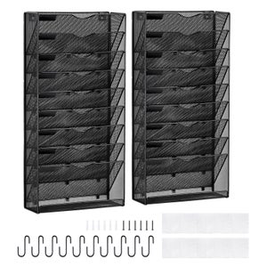 VEVOR Cassetto Estraibile Sotto Scrivania – 440x223x101 Mm, Organizzatore Nascosto Per Ufficio, Con Porta Cave Per Dispositivi
