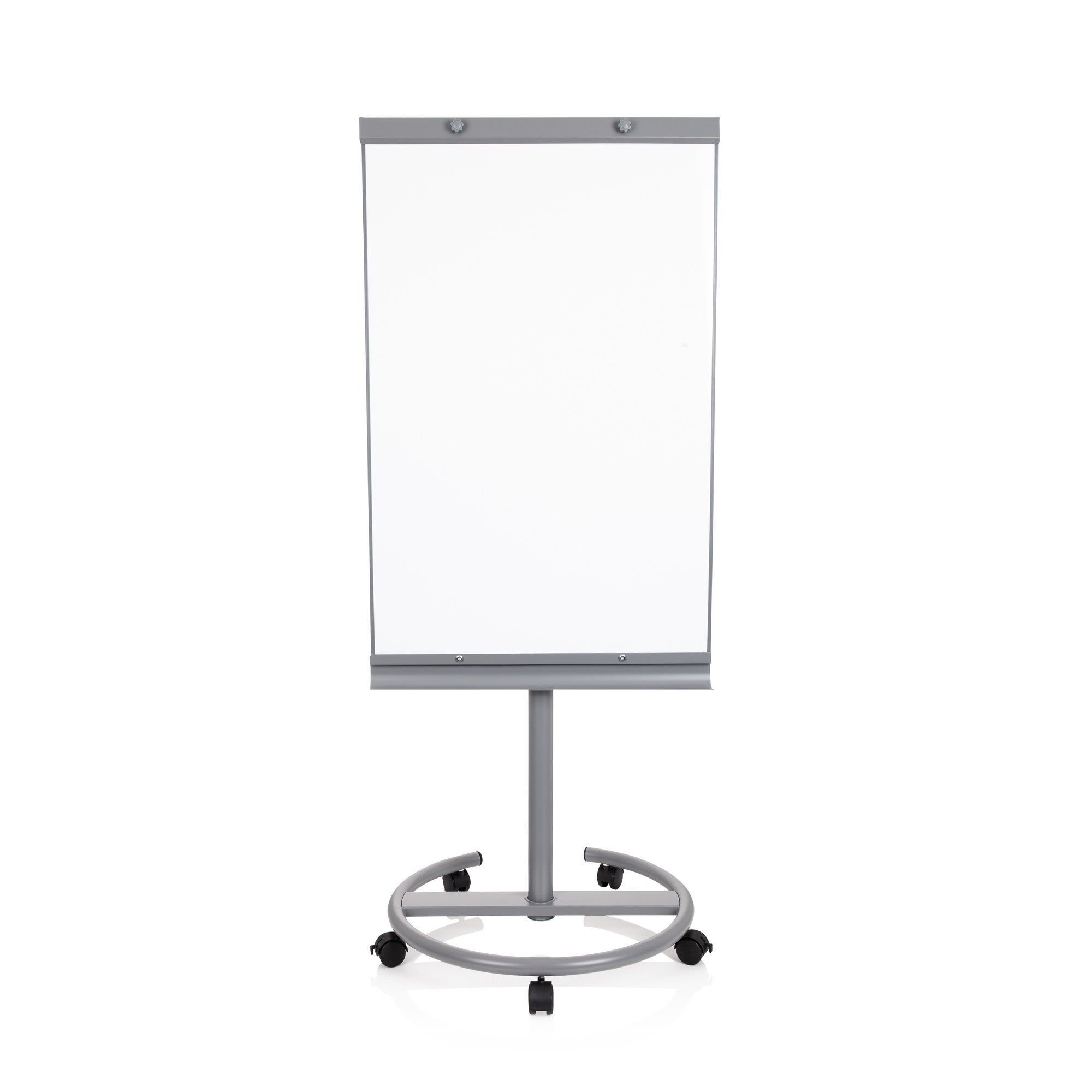 Whiteboard / rotafolio MULTIBOARD plateado ajustable en altura ...