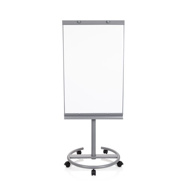 Whitebord Rota Whiteboard / rotafolio MULTIBOARD plateado ajustable en altura ...