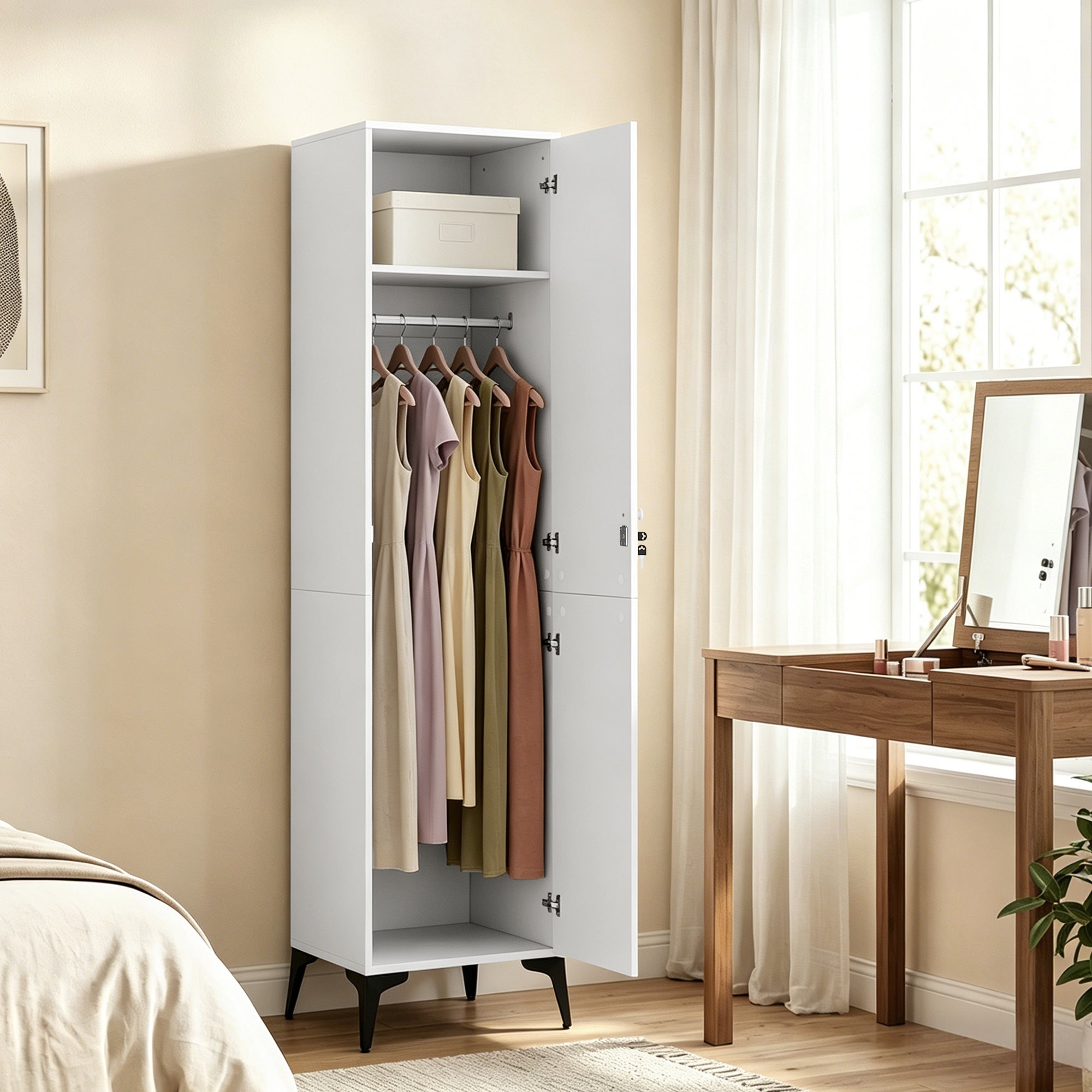 Armoire de chambre panneau de particules HOMCOM - 9