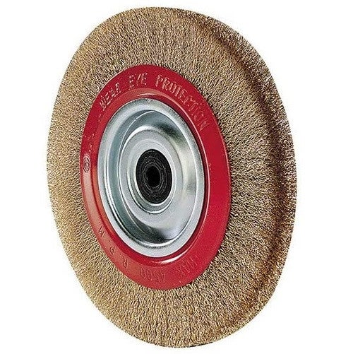 Brosse Professionnelle Fil De Cuivre Souple 150 Mm X 16 Mm - Polissage Et Nettoyage Haute Performance