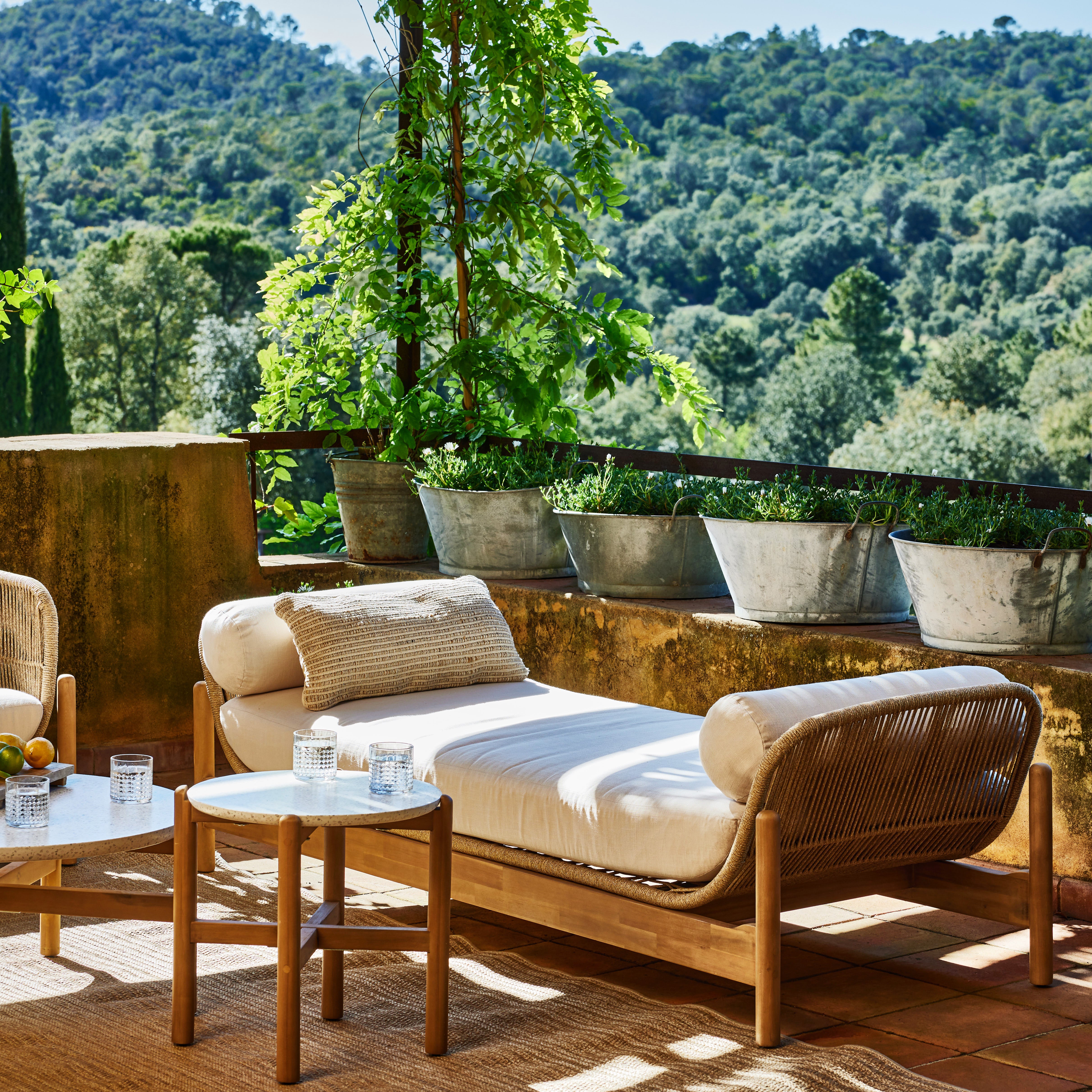 Teak Sdraio Multiposizione Teak Chaise Longue Da Esterno UnopiÃ¹