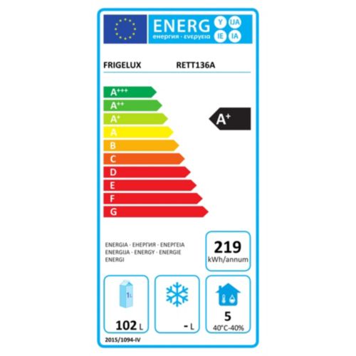 Réfrigérateur pro FRIGELUX d'extérieur RETT136A - 7