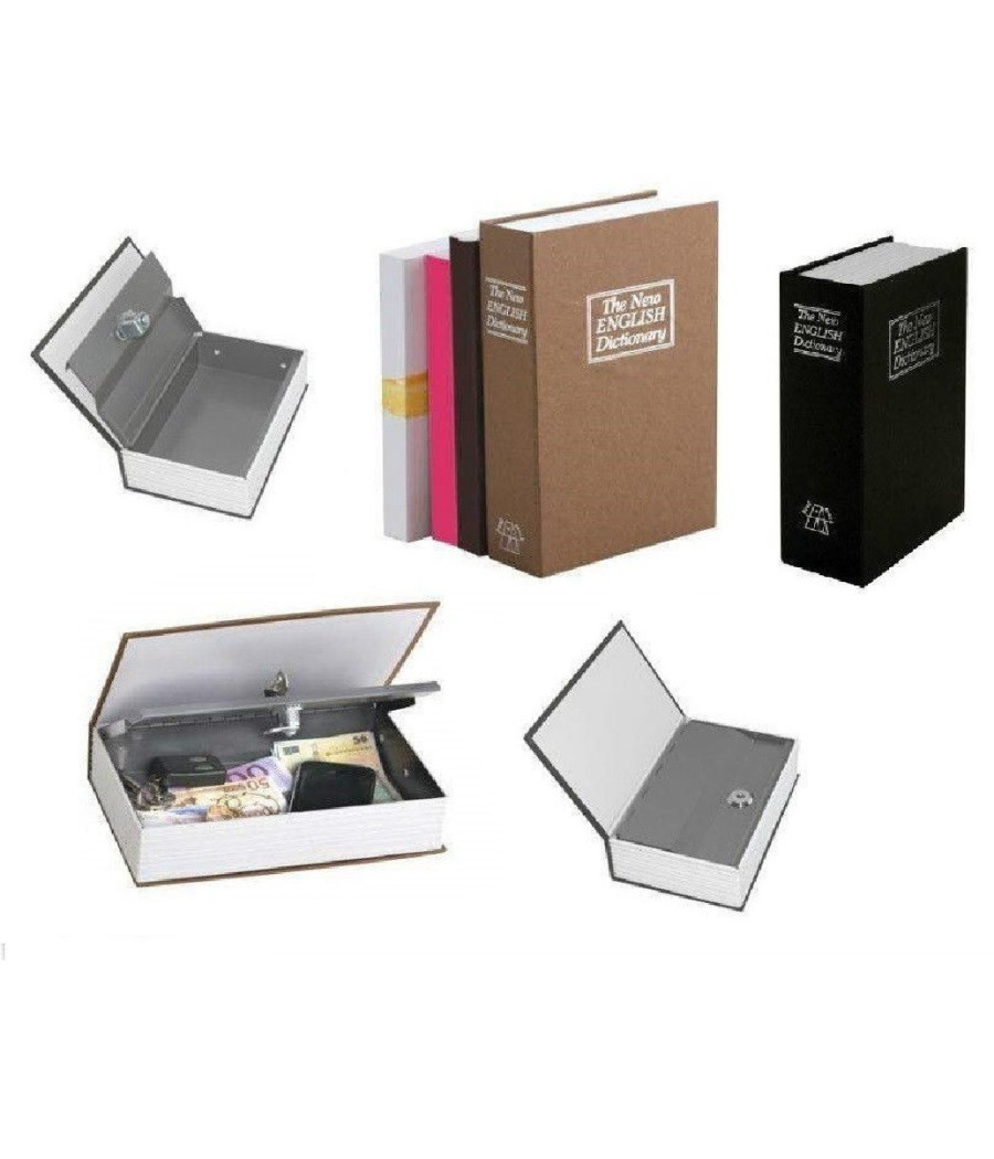 Cassaforte Sicurezza Motivo Tropical Forma Libro Due Chiavi Porta Valori Segreto 66813613