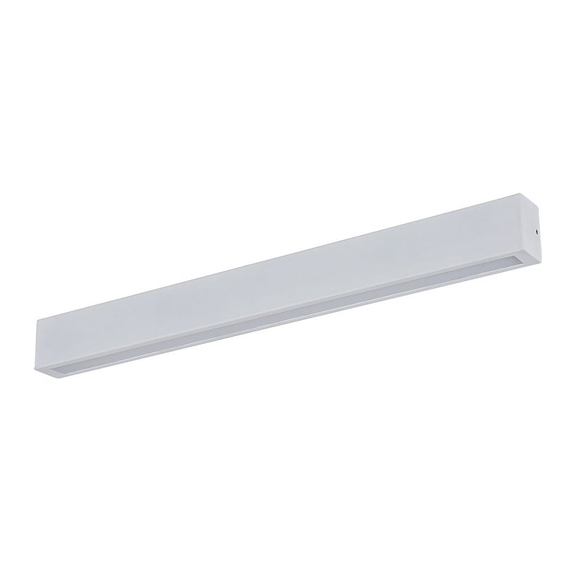 Kinkiet ścienny Thiago biały LED 18W 4000K 1440lm do łazienki wym: 6,5 x 62 x 4,5 cm metal IP44 Italux