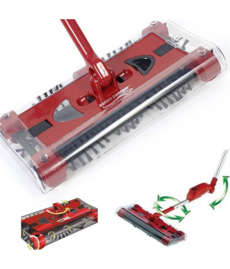 Spazzola Universale Con Ruote Per Aspirapolvere - Foto 2