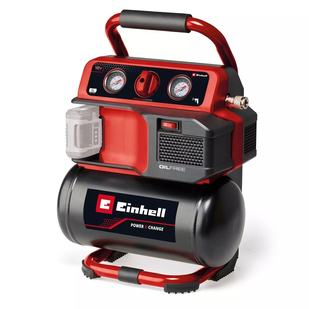 Kompresor Einhell TE-AC 18/75 Li OF-Solo Bez Akumulatora, 8 bar, 5 litrów