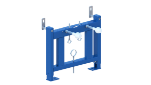Châssis de bâti-support universal pour bidet suspendu complet de pieds supports réglables en acier inoxydable