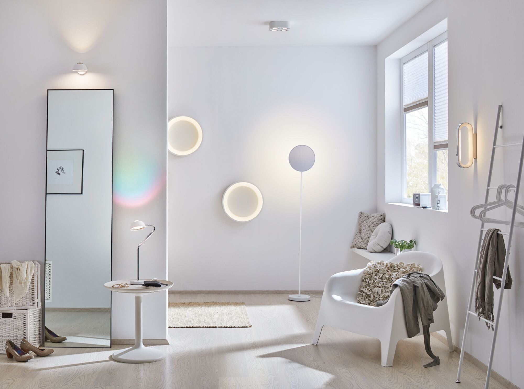 ARDORA-Plafonnier LED Métal Ø45cm - - 5